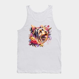 Yorkshire Terrier, Mothers Day, Dog Mom, Adorable Dog Gift Tank Top